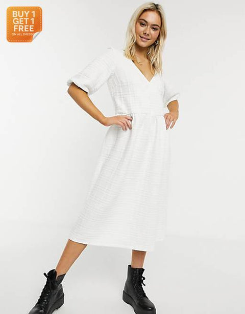 ASOS Design Women's White Dress 101105994 AMF1472