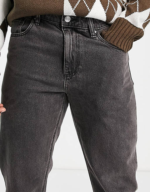 Asos Design Men's Washed Black Jeans ANF542 (LR79) shr
