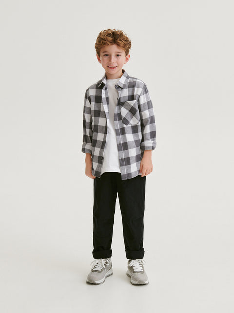 Reserved Boy's Black 4 Pockets Trouser | Reserved In Lebanon