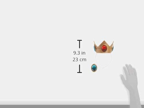 Disguise Nintendo Super Mario Brothers Princess Peach Crown and Amulet | Disguise In Lebanon
