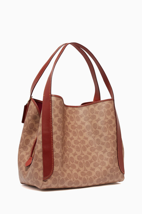 Coach Women's Brown Hadley Hobo Signature Canvas Bag | Coach In Lebanon