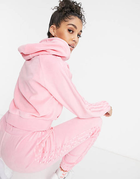Adidas Women's Pink Hoodie 101224659  AMF1792 (ma32)