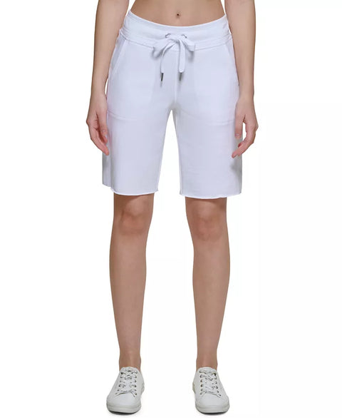 Calvin Klein Women's White Performance Bermuda Shorts | Calvin Klein In Lebanon
