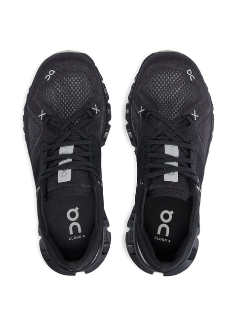 On Cloud Men's Black X3 Lace Up Sneakers |On Cloud In Lebanon