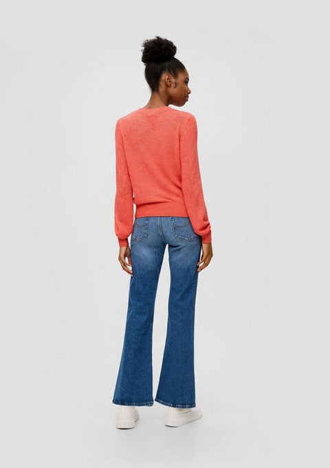 S.Oliver Girl's Coral Long-Sleeve Sweatshirt |S.Oliver in Lebanon