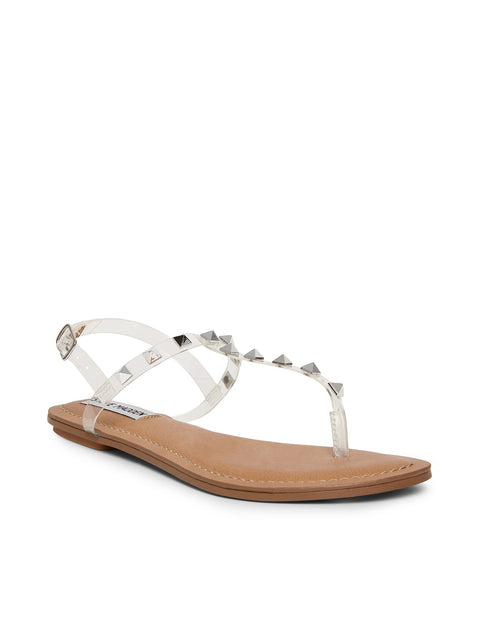 Steve Madden Women's Clear Synthetic Generate Sandal |Steve Madden In Lebanon