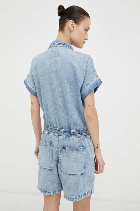 Lee Women's Blue Unionall Denim Romper | Lee In Lebanon
