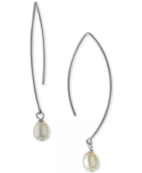 Giani Bernini Women's Silver & White Earrings ABW794 shr