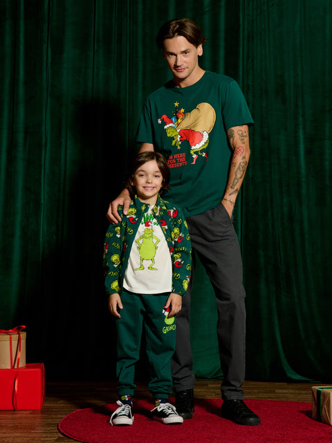 Sinsay Boy's Dark Green Grinch Sweatpants  | Sinsay in Lebanon