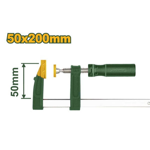 Jadever F Clamp With Plastic Handle 50x200mm JDCP2152