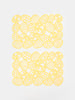 Sinsay Yellow Table Mats 2 Pack | Sinsay In Lebanon
