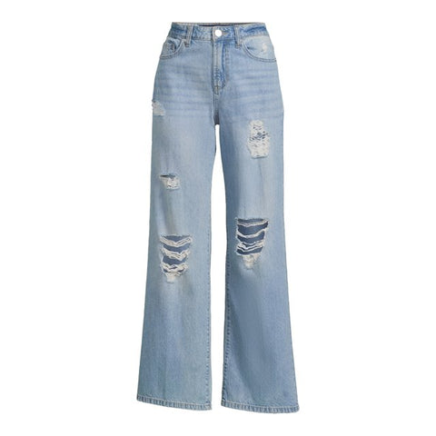 Indigo Rein Women's Light Blue High Rise Skater Jeans | Indigo Rein In Lebanon
