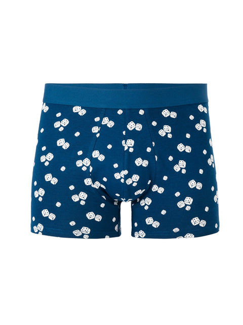 Celio Men's Petrol Printed Boxer | Celio In Lebanon