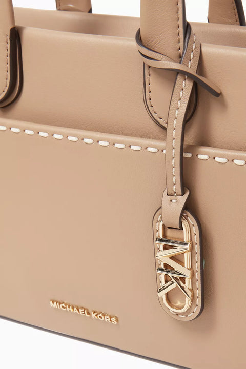 Michael Kors Women's  Camel Gigi Messenger Crossbody Bag  | Michael Kors in Lebanon