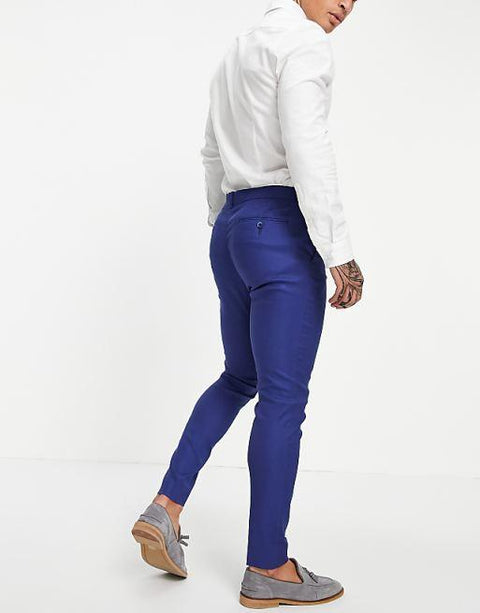 Asos Design Men's Navy Suit Trouser ANF2305