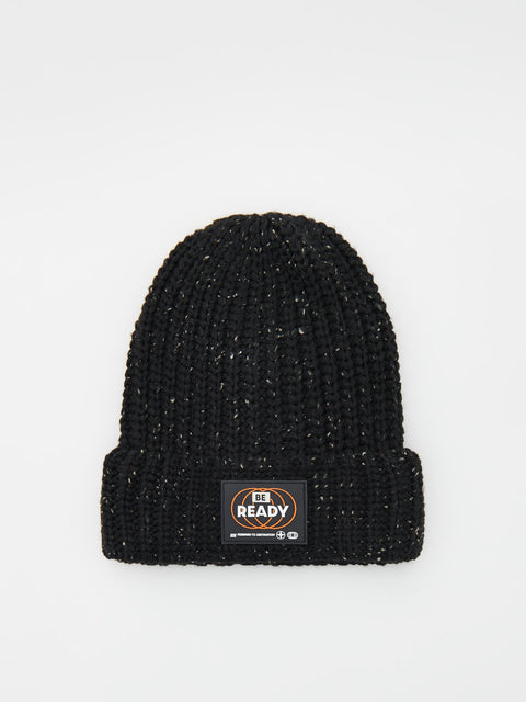 Reserved Boy's Black Beanie Hat With Patch | Reserved In Lebanon