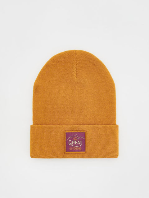 Reserved Boy's Camel Rib Knit Beanie |Reserved In Lebanon