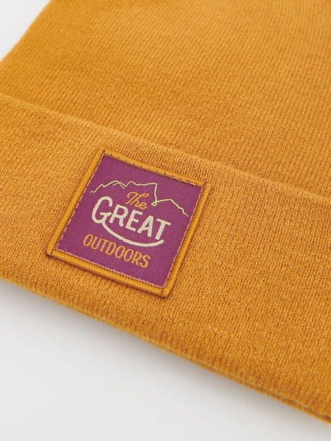 Reserved Boy's Camel Rib Knit Beanie |Reserved In Lebanon
