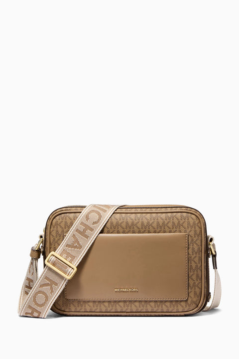 Michael Kors Women's Husk Maeve Large Signature Logo Crossbody Bag | Michael Kors In Lebanon