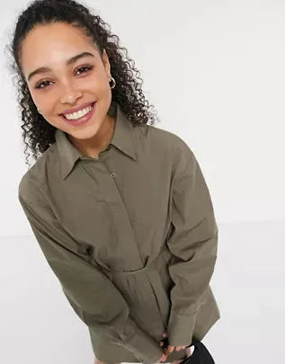 Collusion Women's Khaki Dress ANF1912