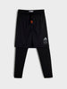 Sinsay Boy’s Black 2-in-1 Active Performance Leggings & Shorts | Sinsay in Lebanon