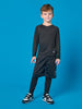 Sinsay Boy’s Black 2-in-1 Active Performance Leggings & Shorts | Sinsay in Lebanon