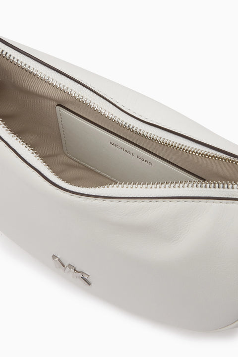 Michael Kors Women's White Leather Kyla Shoulder Bag | Michael Kors In Lebanon