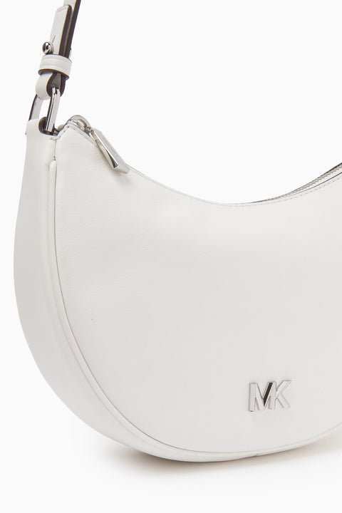 Michael Kors Women's White Leather Kyla Shoulder Bag | Michael Kors In Lebanon