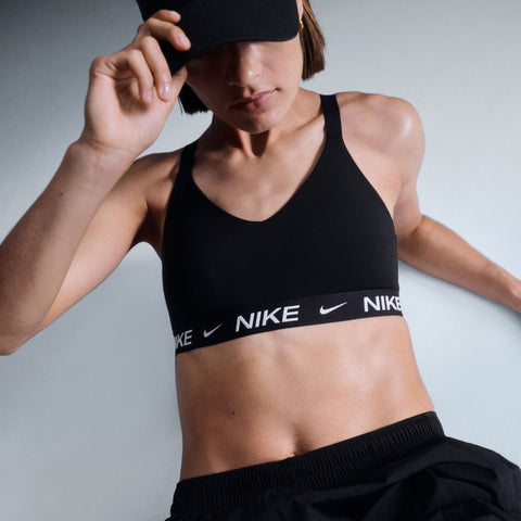 Nike  Women's Black Support Padded  Sports Bra |Nike  in Lebanon