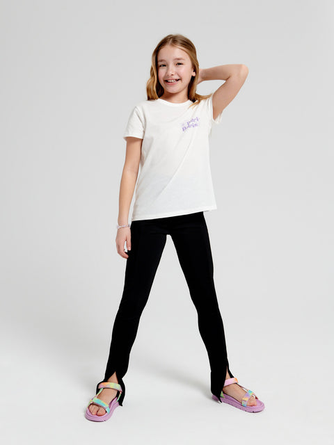 Sinsay Girl's Black Flare Trousers | Sinsay In Lebanon