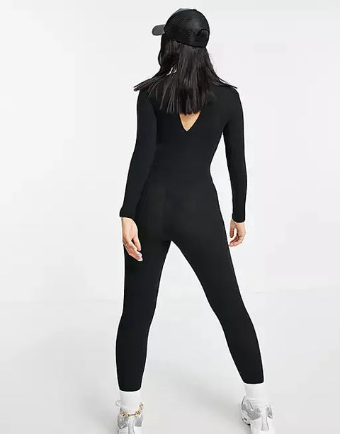 Asos Design Women's Black Overall ANF830