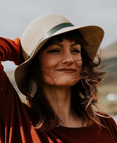 Sunday Afternoons Women's Beige Straw Luna Hat |Sunday Afternoons In Lebanon