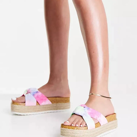 ASOS Design  Women's Multicolor Slipper ANS572