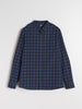 Sinsay Men's Navy Regular Fit Long Sleeve Shirt | Sinsay In Lebanon