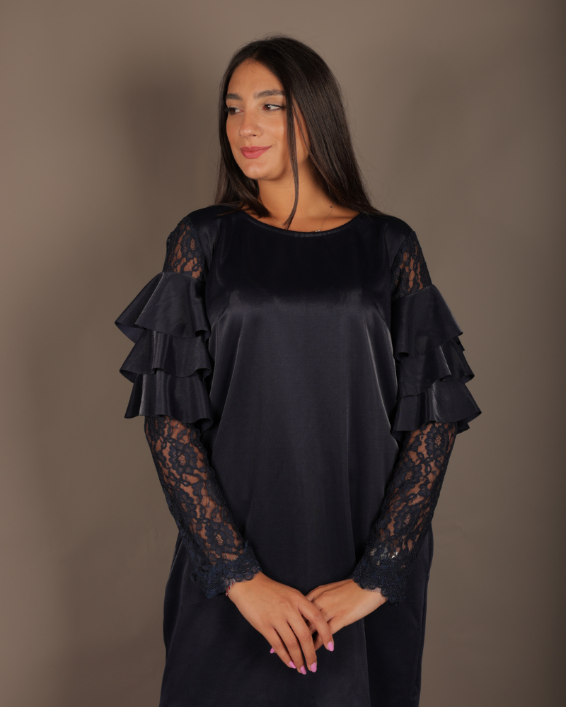 DZYN Line Women's Navy Blue Dress