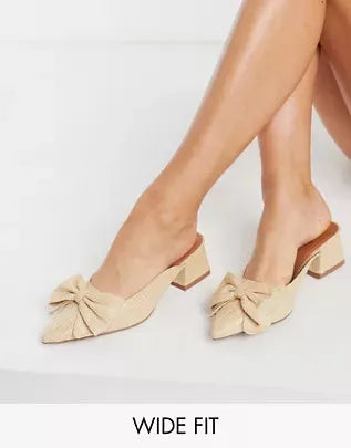 ASOS Design Women's Beige Slipper ANS684
