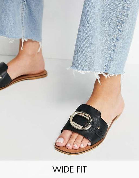 ASOS Design  Women's  Black  Slipper ANS839