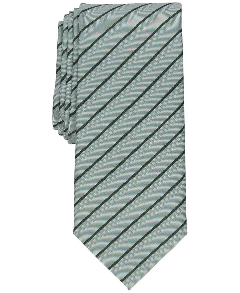 Alfani Men's Mint Slim Stripe Tie | Alfani In Lebanon