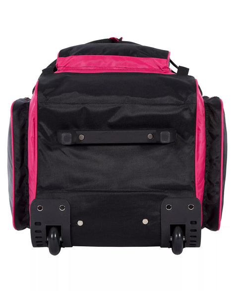 Travelers Club Women's Black/ Pink 30" Adventure Upright Rolling Duffel Suitcase |Travelers Club in Lebanon