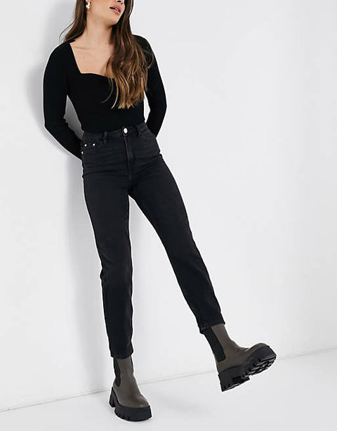 River Island Women's Black Jeans 101167181  AMF510  (MK21)