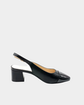 Graceland Women's Black Slingback Heels 1602140