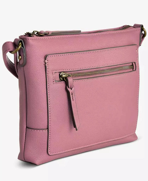 Style & Co Women's Dusty Rose Hudsonn East West Crossbody | Style & Co In Lebanon