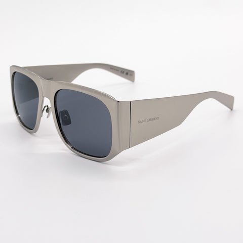 Saint Laurent Men's Silver Square Sunglasses | Saint Laurent In Lebanon
