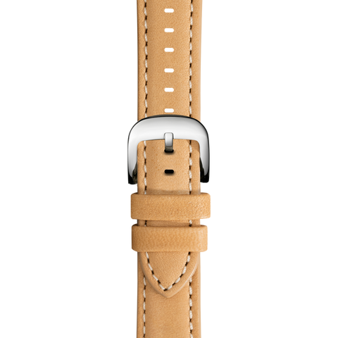 Shinola Men's Camel 18mm Natural Leather Watch Strap | Shinola In Lebanon