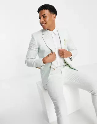 Asos Design Men's Light Green Blazer ANF2114