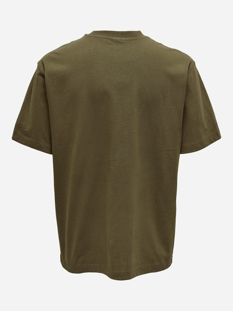 Only & Sons Men's Olive Green With Graphic Prints  T-Shirt |Only & Sons in Lebanon