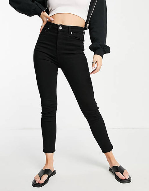 ASOS Design Women's Black Jeans AMF475 B52