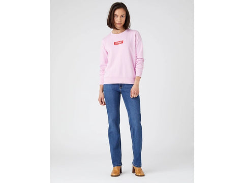Wrangler Women's Blue Straight Stretch Jeans | Wrangler In Lebanon