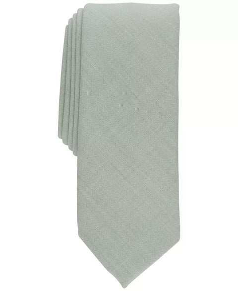 Bar III Mens Forte Skinny Textured Ti Green OS ABL110 SHR