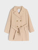 Sinsay Girl's Beige Trench Coat | Sinsay In Lebanon
